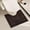 Coffee, variant on GFHFHITJ Bathroom Floor Mat U-Shaped, Thickened Non-Slip Water Absorbing Door Mat, Quick-Dry Foot Mat Toilet Carpet