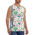 thumbnail image 2 of Kdxio Fairy Flower for Men's Muscle T-shirt,Sleeveless for Workout Running Athletic Gym Lounge Casual, 2 of 7