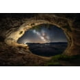 thumbnail image 2 of Lopez, Bartolome 14x11 White Modern Wood Framed Museum Art Print Titled - Caves Of Zaen I, 2 of 4