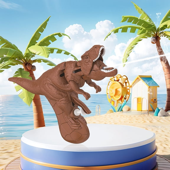 RKSTN Water spray products Dinosaur Water Pistol Simulation Dinosaur Opens Its Mouth And Sprays Water Boy Splashes Water Pistol