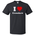 thumbnail image 1 of I Love Crenshaw T shirt I Heart Crenshaw Gift, 1 of 2
