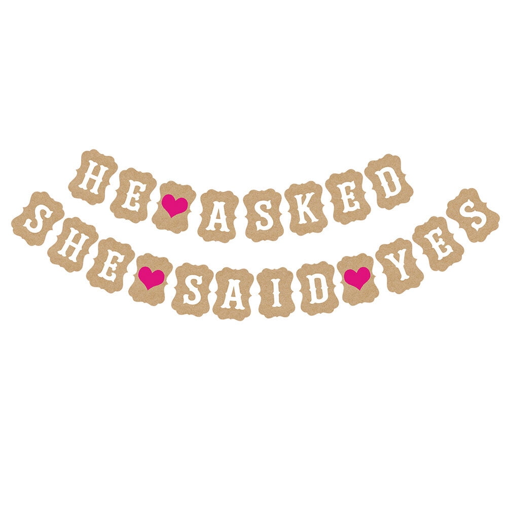 Weißgold Verlobungs-Banner 'Just Engaged' - Party-Deko Für Verlobungsfeier, 179 X 110 Cm