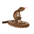 thumbnail image 4 of Peluche de serpiente de 94 pulgadas, animal realista, serpiente para cumpleaños de niños y niñas marrón oscuro, 4 of 10