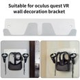thumbnail image 4 of Seitruly Soporte Universal de aluminio VR para montaje en pared, soporte para Rift-S Quest Vive VR, accesorios para auriculares Videojuegos y accesorios Blanco, 4 of 8