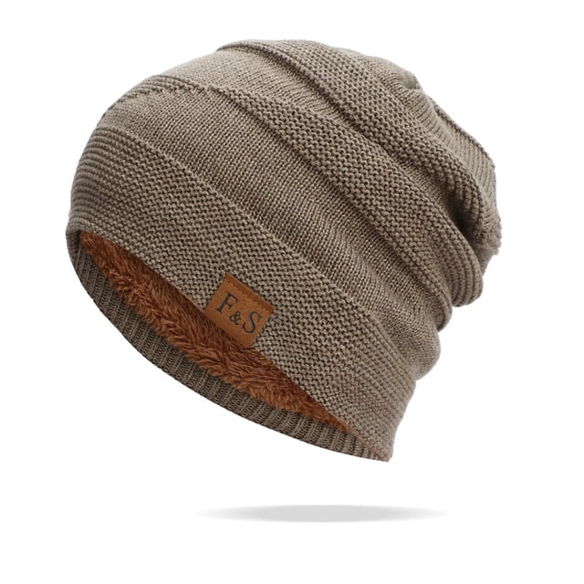 Men Womens Autumn And Winter Fashion Warm Pullover Hat Stacking Cap Ear Protection Cap Frost Proof Cap