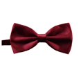 thumbnail image 1 of Men's Solid Color Bow Tie Elegant Formal Wear for Suits Weddings Parties and Stylish Accessory for Gentlemen, 1 of 2