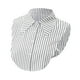 thumbnail image 3 of Accesorios de moda para el cuello falso, fáciles de usar y portátiles. Rayas blancas, 3 of 8