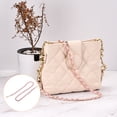 thumbnail image 6 of Uxcell Purse Chain Strap, 24" Purse Strap Shoulder Bag Replacement Strap, 2Pack Pink&Gold, 6 of 6