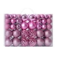 thumbnail image 2 of 100 Pieces Christmas Decoration Ball Shatterproof Christmas Ball for Home Party Christmas Tree Decorations, 2 of 5
