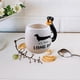 thumbnail image 5 of Taza de cerámica con forma de perro salchicha, taza de café con diseño de perro salchicha, 5 of 5