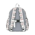 thumbnail image 3 of Boston Terrier Puppy Dog Backpack for School,Cute School Bag,Schoolbag with Adjustable Shoulder Straps & Padded Back,13.4"x11"x4.7", 3 of 6