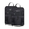 thumbnail image 2 of Xihbxyly Organizador para Asiento Trasero de Coche, Paquete de 2 con Protector de Patadas, Soporte Transparente para Tableta y Bolsillos de Malla, Diseño Resistente Al Agua, Protección para Asiento d, 2 of 6