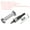 Chrome, variant on Uxcell Door Viewer Peephole, Copper Privacy Door Viewer with Privacy Cover, 180-Degree Fit Door with Drill Bit for Security Black