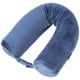 thumbnail image 1 of Almohada de viaje Brookstone Free Form de espuma viscoelástica azul, 1 of 7