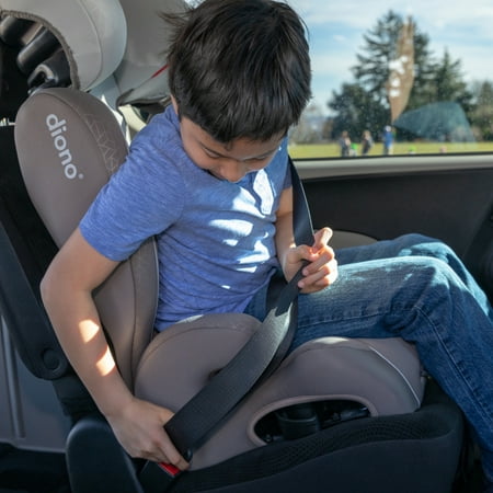 Diono Monterey XT Latch 2-in-1 Expandable Booster Car Seat, Red