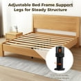 thumbnail image 3 of 8 PCS Adjustable Bed Frame Support Legs, 7.7 - 14.8 Inches Frame Center Slats Heavy Support Legs, Furniture Support Feet for Frame Sofa Dresser Chair Table Furniture Replacement Parts, 3 of 6