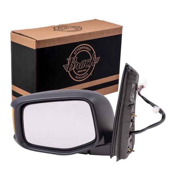 Brock Power Mirror for 2011-2013 Odyssey Turn Signal Indicator Memory Heated Left 76250TK8A31ZA