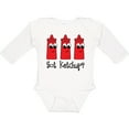 thumbnail image 3 of Inktastic Got Ketchup Boys or Girls Long Sleeve Baby Bodysuit, 3 of 5