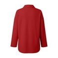 thumbnail image 4 of MAIHAN Womens Tshirts Cotton Loose Fit Summer Tops 2026 Spring Trendy Casual Solid Color Flowy Tops Cute T Shirts Tops Lightweight Blend Loose Fit Casual Beach Cover Up, 4 of 4