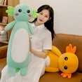 thumbnail image 4 of Long Axolotl Stuffed Doll, Soft Salamander Pillow Plush, Long Plush Body Pillow, 27.6 Inch Kawaii Salamander Stuffed Plushies for Sleep & Comfort, 4 of 4