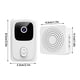 thumbnail image 3 of Video Campanilla Wifi Inalámbrico Smart Wireless Remote Video Campanilla,Home Intercom Hd Night Vision Wifi Recargable Security Door Bell,Puede Llamadas Bidireccionales,Control de App,Foto Seguridad D, 3 of 9