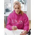 thumbnail image 2 of Tstars Womens Teacher Shirts Back to School I Teach Whats Your Superpower Gift for Teacher Teaching School Theme Clothing School Teacher Hoodie, 2 of 6