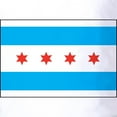 thumbnail image 3 of CafePress - Chicago Flag Golf Shirt - Golf Shirt, Pique Knit Golf Polo, 3 of 4