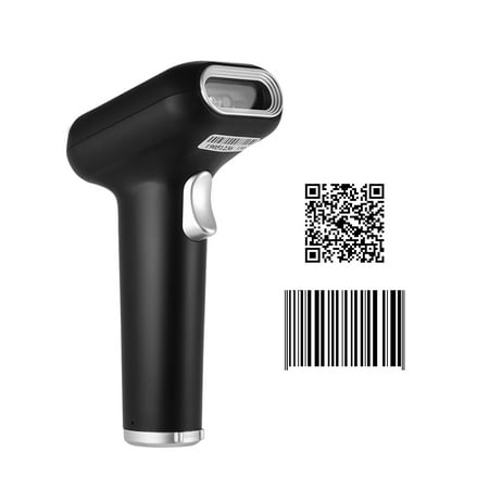 Handheld USB Wired CMOS Image Barcode Scanner 1D 2D QR PDF417 Data Matrix Bar Code Reader with USB Cable for Mobile Payment Computer Screen Supermarket Retail Store
