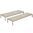 thumbnail image 3 of Grey Outdoor Mesh Chaise Lounge (Set of Two), 3 of 6