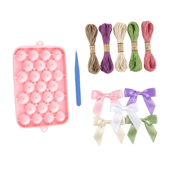 Kit de silicona para hacer jabones caseros, molde de jabón de uva para decoración del hogar, cera de soja, para adultos. Rosa