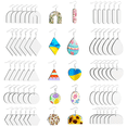 thumbnail image 2 of 120Pcs Sublimation Boucles d'Oreilles Vierges, Transfert de Chaleur Boucles d'Oreilles, Boucle d'Oreille Inachevée avec Crochets pour Accessoires de Sublimation Bricolage, 2 of 8