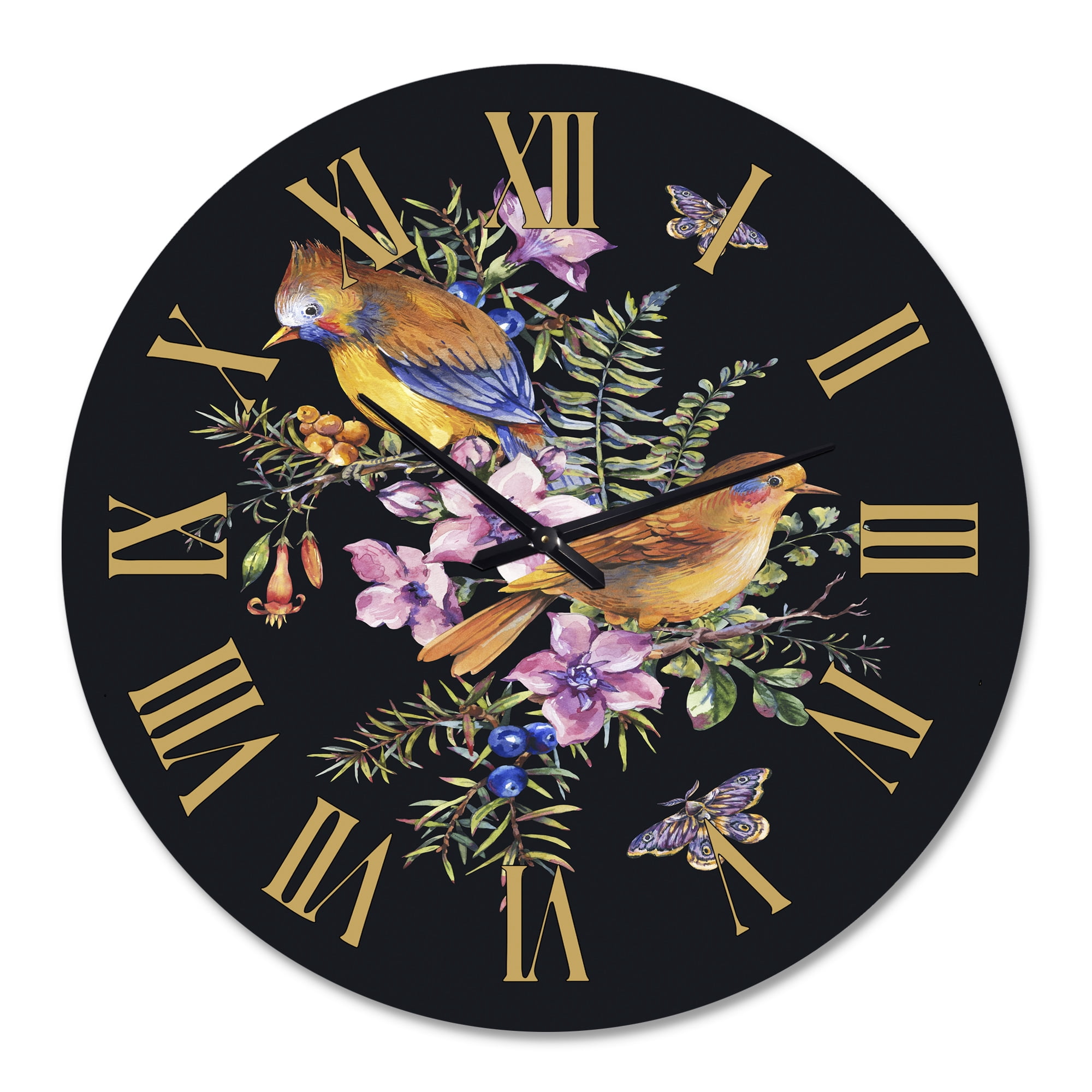 Designart 1 in Traditional Wall Clock