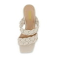 thumbnail image 5 of CUSHIONAIRE Women's Aurora Braided Platform Sandal +Memory Foam, 5 of 5
