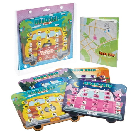 Brybelly Road Trip Bingo Game