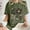 Army Green, variant on Cute Spring Tshirt Oversized Floral Graphic Tees Vintage Wildflower Shirt Womens Boho Hiking T Shirt Summer Plant Tops