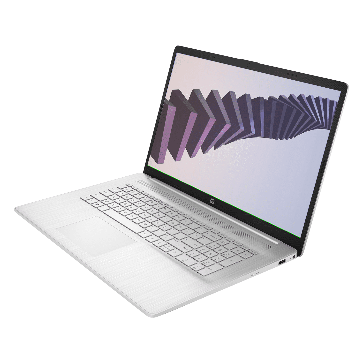 HP 2023 Newest 17 Laptop, 17.3" HD+ Touchscreen Display, AMD Ryzen 5 7530U, 16GB RAM, 1TB SSD, Wi-Fi 6, Backlit KB, Webcam, HDMI, Windows 11 Home, Silver