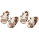 thumbnail image 1 of Unisex vaca lechera antideslizantes dibujos animados para interiores (café 42-43), 1 of 6