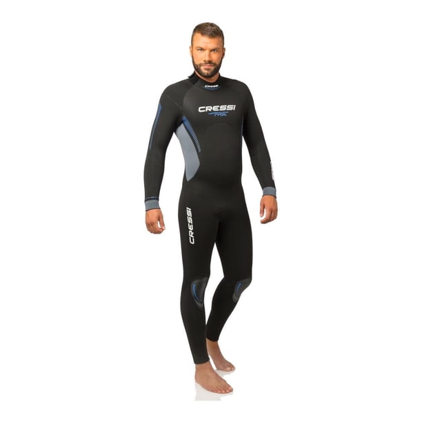 Traje completo para Caballero Cressi Fast Neopreno de 7mm Talla XXXL Negro