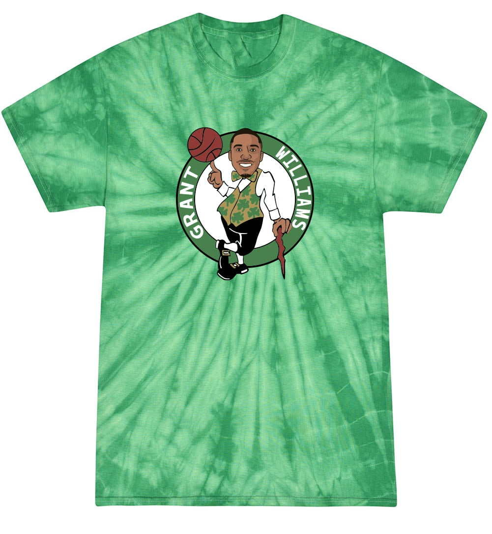 TIE-DYE Celtics Grant Williams Logo T-shirt