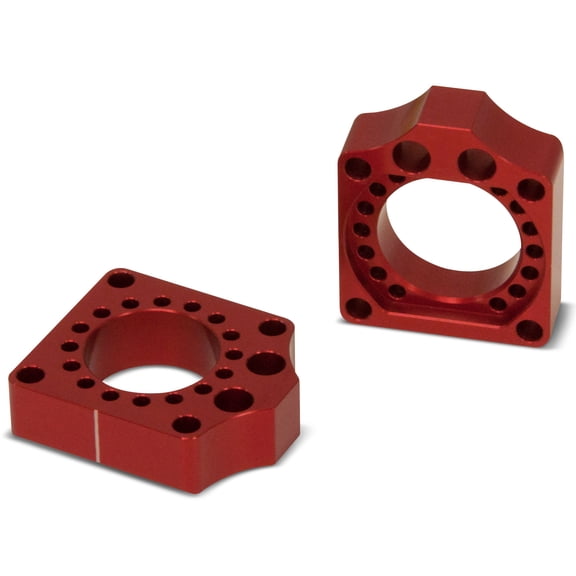 Honda Axle Blocks Crf 250r 10-14 / Crf 450r 09-14 (Red)