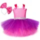 thumbnail image 2 of Vestido de tutú para niñas Lol, bonito vestido de princesa para fiesta de cumpleaños, disfraz de Halloween para Navidad y muñecas Lol, 2 of 5