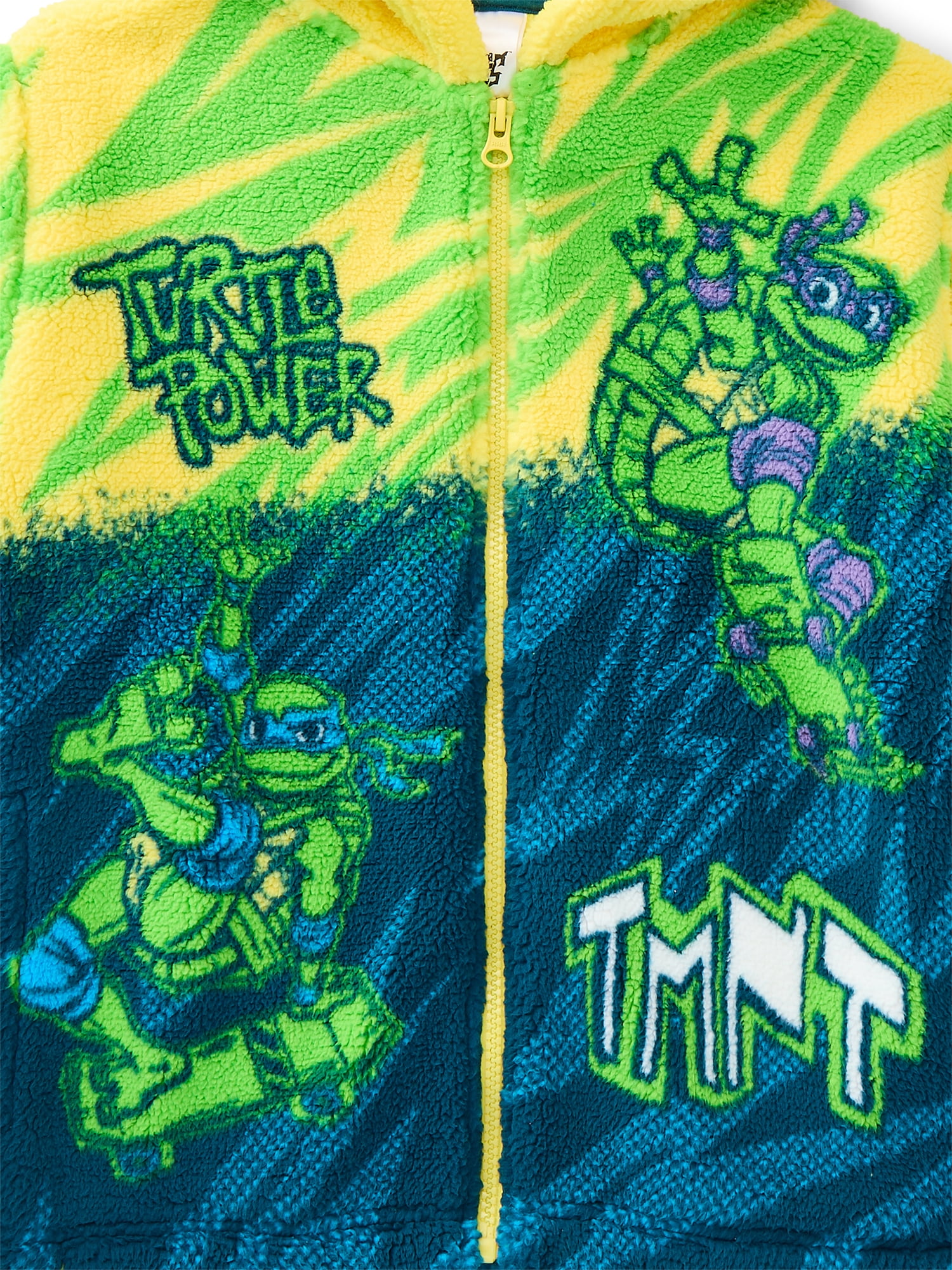 Teenage Mutant Ninja Turtles Boys Plush Jacket, Sizes 4-12