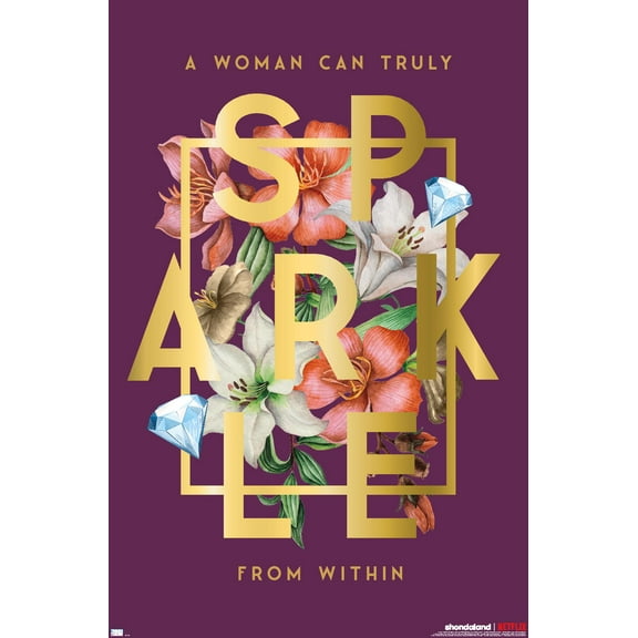 Netflix Bridgerton: Season 2 - Sparkle Wall Poster, 22.375" x 34"