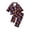 00-Multicolour11494, variant on WOYY Girls Halloween Pajama Set Long Sleeve Button Down Top Pants Nightwear, Sizes 3-14