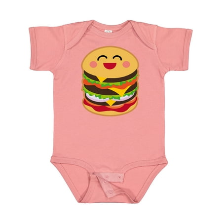 

Inktastic Hamburger Kawaii Boys or Girls Baby Bodysuit