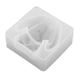 thumbnail image 5 of Molde de silicona transparente para adornos de resina, para arcilla polimérica, resina epoxi y joyería. Conejo, 5 of 9