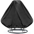 thumbnail image 2 of 210D Oxford Zipper Sling Sling Chair Swing Cover Funda impermeable para jardín y muebles de exterior 190 x 115 cm brillar Electrónica, 2 of 5