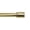 Brass, variant on Better Homes & Gardens 1" Brass Cylinder Adjustable Single Curtain Rod Set, 32-120"