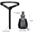 thumbnail image 3 of COMEET waist belt, Medieval Keltic Embossed Waist Belt Vintage Belt Bag Men Women Belt Drawstring Purse Unisex Costume Accessories, 3 of 16