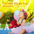 thumbnail image 5 of Reversible Octopus Plush Toy,Octopus Stuffed Animal, Soft Plush Gift for Kids, Girls, Family, Friends (20cm - Red & Black), 5 of 5